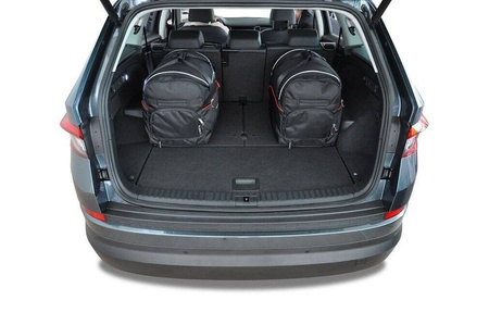 SKODA KODIAQ 2016-2023 TORBY DO BAGAŻNIKA 5 SZT
