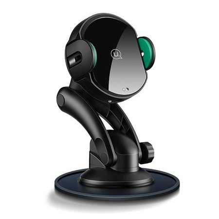 Uchwyt indukcyjny USAMS Automatic Infrared Wireless Charging 10W na podczerwień (czarny/black)