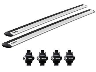Thule Wingbar Evo Raised Rail 7114-775 - aluminiowy bagażnik dachowy na relingi tradycyjne