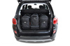 FIAT 500L 2012+ TORBY DO BAGAŻNIKA 3 SZT