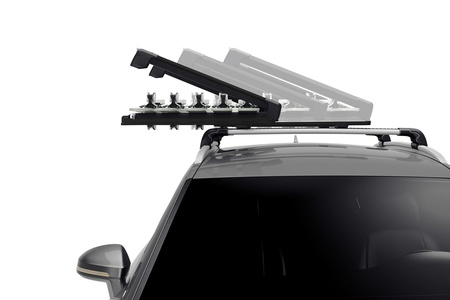 Uchwyt na narty THULE Snowpack Extender Black (732507) | 5 par nart lub 2 deski snowboardowe
