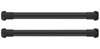 Turtle Air 1 BLACK 94/86 - aerodynamiczny aluminiowy bagażnik dachowy na relingi tradycyjne