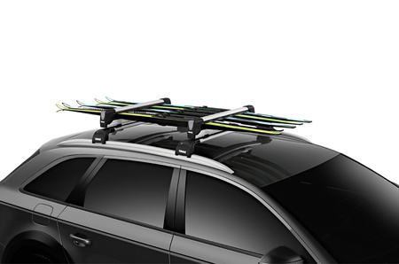 Uchwyt na narty THULE Snowpack Extender (732500) | 5 par nart lub 2 deski snowboardowe
