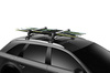 Uchwyt na narty THULE Snowpack Extender (732500) | 5 par nart lub 2 deski snowboardowe