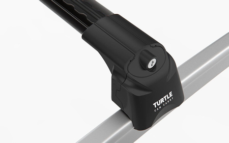 Turtle Air 2 BLACK 94/86 - aerodynamiczny aluminiowy bagażnik dachowy