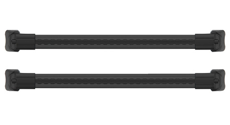 Turtle Air 2 BLACK 78/78 - aerodynamiczny aluminiowy bagażnik dachowy