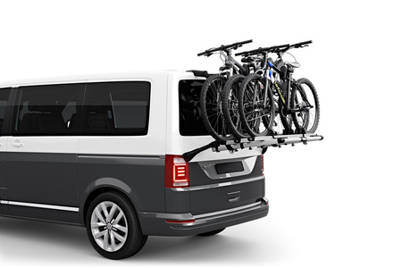 Thule WanderWay 911 + adapter 9116 - bagażnik na klapę 3 rowery do Volkswagen Transporter/Multivan T6
