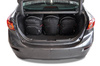 MAZDA 3 LIMOUSINE 2013-2018 TORBY DO BAGAŻNIKA 5 SZT