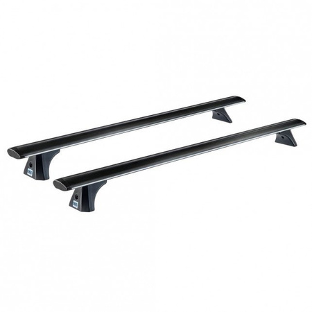 Cruz Airo Dark T 925-773 + kit 935-774 - aluminiowy bagażnik dachowy | Volvo V40 2012-2019
