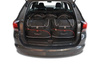 OPEL ASTRA TOURER 2016-2021 TORBY DO BAGAŻNIKA 5 SZT