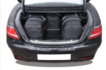 MERCEDES-BENZ S COUPE 2014-2020 TORBY DO BAGAŻNIKA 4 SZT