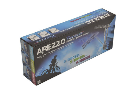 Peruzzo Arezzo 4 - bagażnik rowerowy wieszak na hak 4 rowery odchylany