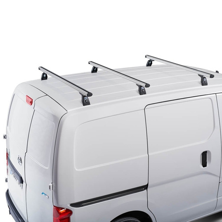 Cruz Alu Cargo CR 924-095 + CR 934-418  - aluminiowy bagażnik dachowy do aut dostawczych | 3 belki