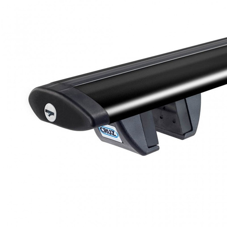 Cruz Airo Dark R 925-795 - aluminiowy bagażnik dachowy na relingi (128 cm)