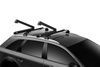 Uchwyt na narty THULE Snowpack Extender Black (732507) | 5 par nart lub 2 deski snowboardowe