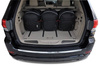 JEEP GRAND CHEROKEE 2010-2021 TORBY DO BAGAŻNIKA 5 SZT