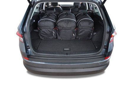 SKODA KODIAQ 2016-2023 TORBY DO BAGAŻNIKA 5 SZT