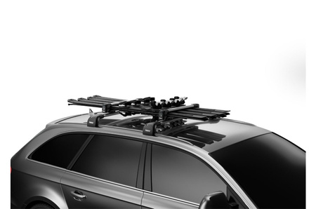 Uchwyt na narty THULE Snowpack M (732400) | 4 pary nart lub 2 deski snowboardowe