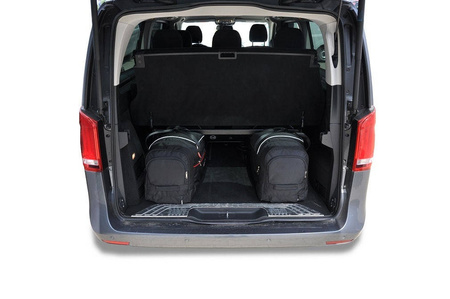 MERCEDES-BENZ EQV EXTRA LONG 2020+ TORBY DO BAGAŻNIKA 7 SZT