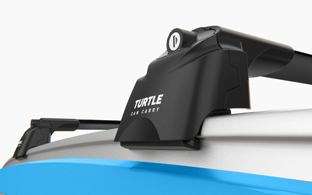 Turtle Air 2 BLACK 94/86 - aerodynamiczny aluminiowy bagażnik dachowy