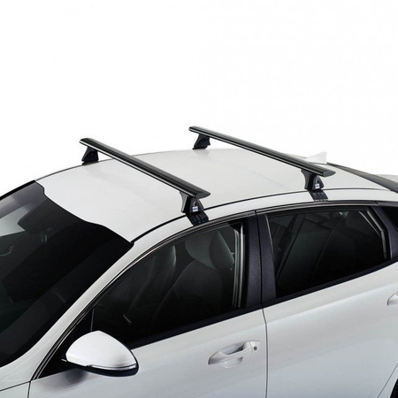Cruz Airo Dark T 925-773 + kit 935-774 - aluminiowy bagażnik dachowy | Volvo V40 2012-2019