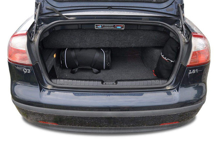 SAAB 9-3 CABRIO 2002-2015 TORBY DO BAGAŻNIKA 4 SZT