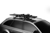 Uchwyt na narty THULE Snowpack M Black (732406) | 4 pary nart lub 2 deski snowboardowe