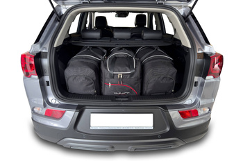 SSANGYONG KORANDO 2019+ TORBY DO BAGAŻNIKA 4 SZT