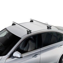 Cruz Airo FIX 925-703 + kit 936-039 - aluminiowy bagażnik dachowy | BMW Seria 1 (F40) 2020-