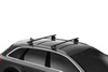 Thule Squarebar Evo 7121-7106-186036 - stalowy bagażnik dachowy | Toyota Auris II Touring Sports 2013-2019
