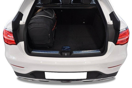 MERCEDES-BENZ GLC COUPE 2016-2022 TORBY DO BAGAŻNIKA 4 SZT