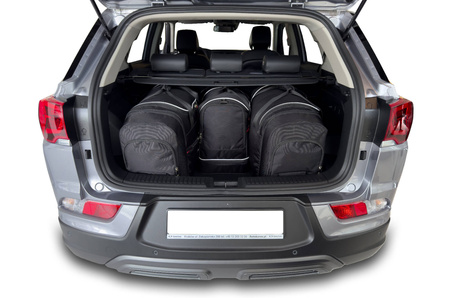 SSANGYONG KORANDO 2019+ TORBY DO BAGAŻNIKA 4 SZT