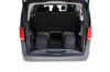 MERCEDES-BENZ V EXTRA LONG 2014+ TORBY DO BAGAŻNIKA 7 SZT