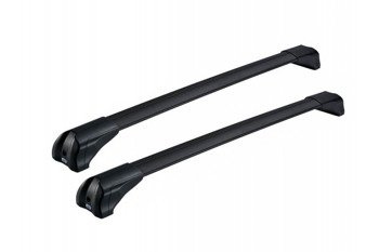 Cruz Airo Fuse Dark 98/90 + 936-039 - aluminiowy bagażnik dachowy | BMW Seria 1 (F40) 2020-