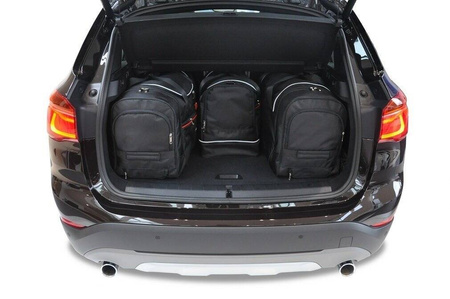 BMW X1 PHEV 2015+ TORBY DO BAGAŻNIKA 4 SZT