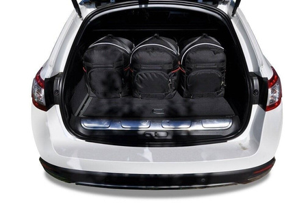 PEUGEOT 508 RHX HEV 2012-2014 TORBY DO BAGAŻNIKA 5 SZT