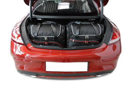 MERCEDES-BENZ C COUPE 2014-2021 TORBY DO BAGAŻNIKA 4 SZT