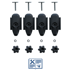 Wsuwki do boxów dachowych Sportac