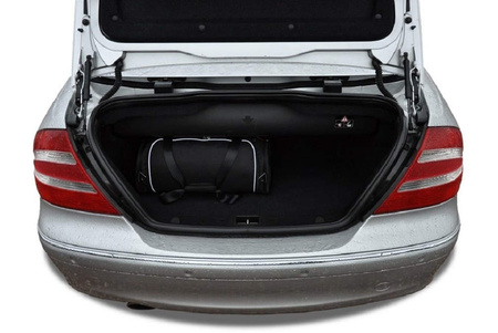 MERCEDES-BENZ CLK CABRIO 2002-2010 TORBY DO BAGAŻNIKA 4 SZT