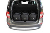 SKODA YETI 2009-2017 TORBY DO BAGAŻNIKA 3 SZT