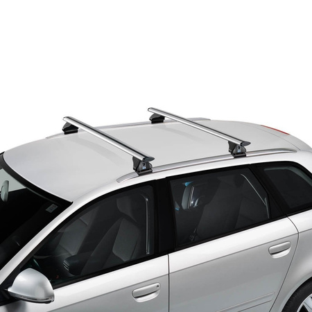 Cruz Airo FIX 925-703 + kit 936-571 - aluminiowy bagażnik dachowy | Mitsubishi Eclipse Cross 2018-