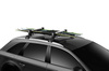 Uchwyt na narty THULE Snowpack M (732400) | 4 pary nart lub 2 deski snowboardowe