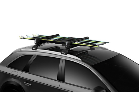 Uchwyt na narty THULE Snowpack Extender Black (732507) | 5 par nart lub 2 deski snowboardowe