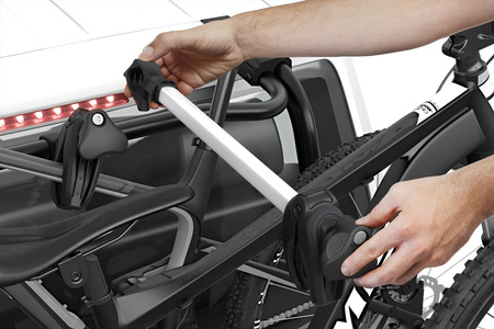 Thule WanderWay 911 + adapter 9116 - bagażnik na klapę 3 rowery do Volkswagen Transporter/Multivan T6