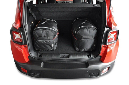 JEEP RENEGADE 2014+ TORBY DO BAGAŻNIKA 4 SZT