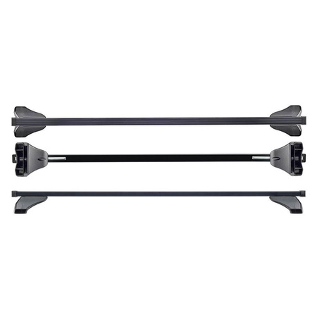 Cruz S-FIX 921-380 + kit 936-522 - stalowy bagażnik dachowy | Kia Carens III 2013-2016
