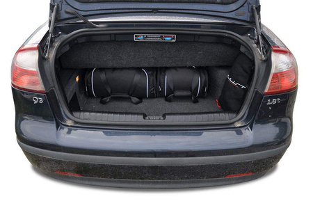 SAAB 9-3 CABRIO 2002-2015 TORBY DO BAGAŻNIKA 4 SZT