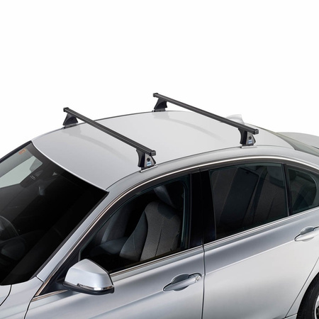 Cruz S-FIX 921-375 + kit 936-607 - stalowy bagażnik dachowy | Seat Leon IV SportsTourer 2020-