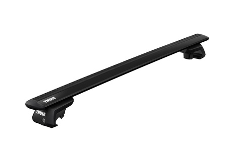 Thule Wingbar Evo Black Raised Rail 7113B-7104 - aluminiowy bagażnik dachowy na relingi tradycyjne