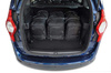 DACIA LODGY 2012-2022 TORBY DO BAGAŻNIKA 5 SZT